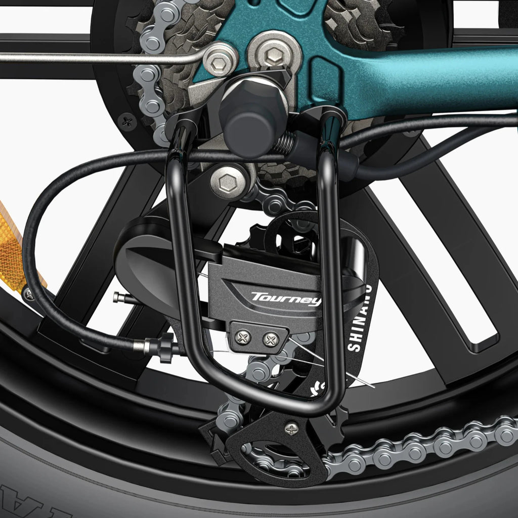 ENGWE L20 Boost – Bici Elettrica Fat Bike 250W, Coppia 75Nm con Sensore di Coppia e Pulsante Boost