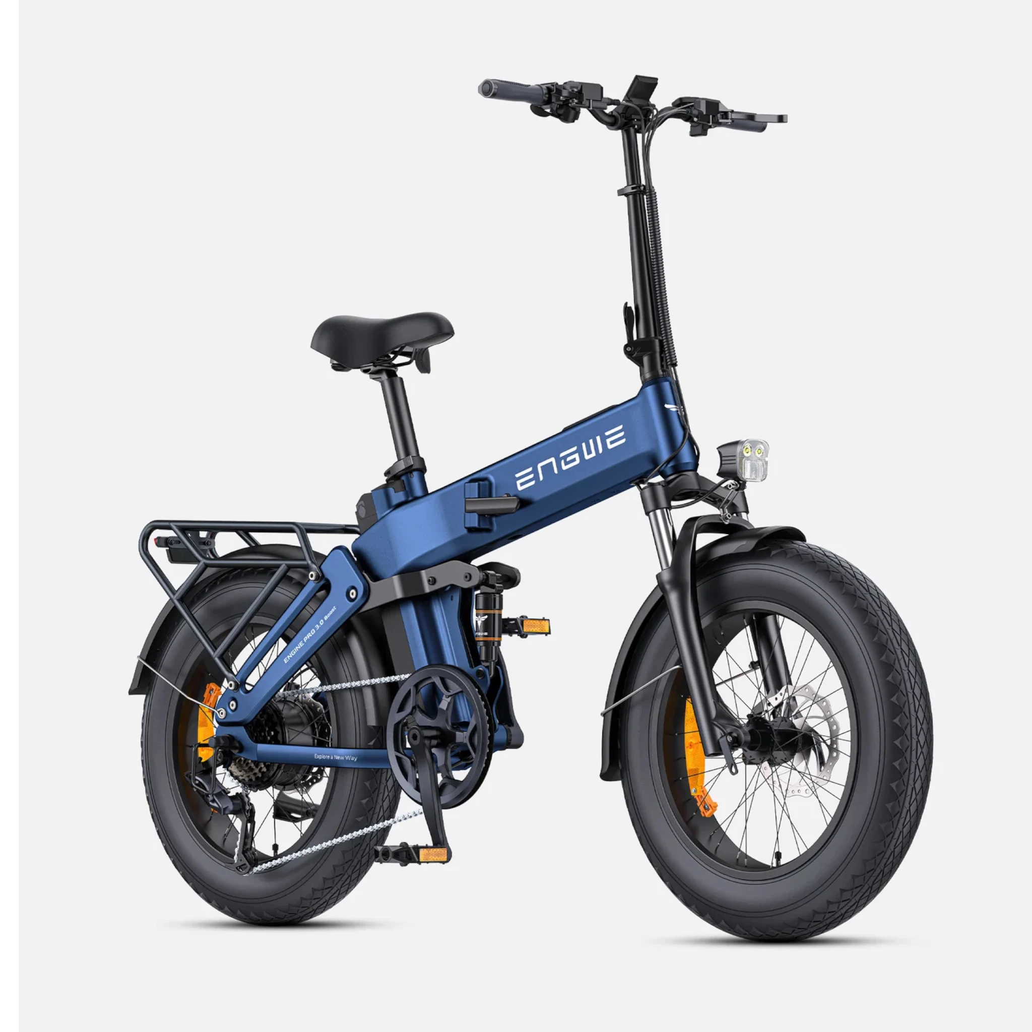 ENGWE Engine Pro 3.0 Boost – Bicicletta Elettrica Pieghevole, 250W, 90Nm, Batteria Samsung 130km