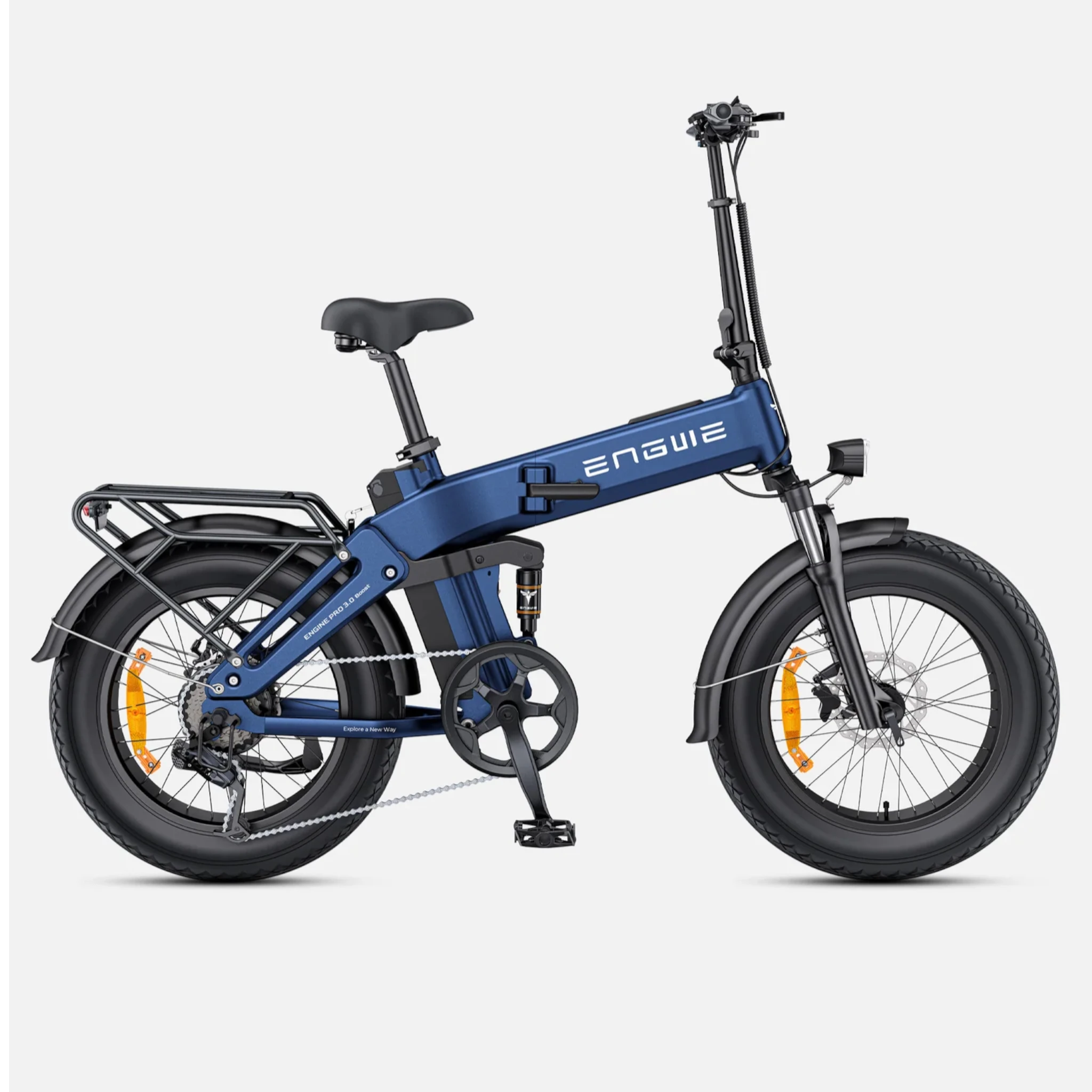 ENGWE Engine Pro 3.0 Boost – Bicicletta Elettrica Pieghevole, 250W, 90Nm, Batteria Samsung 130km