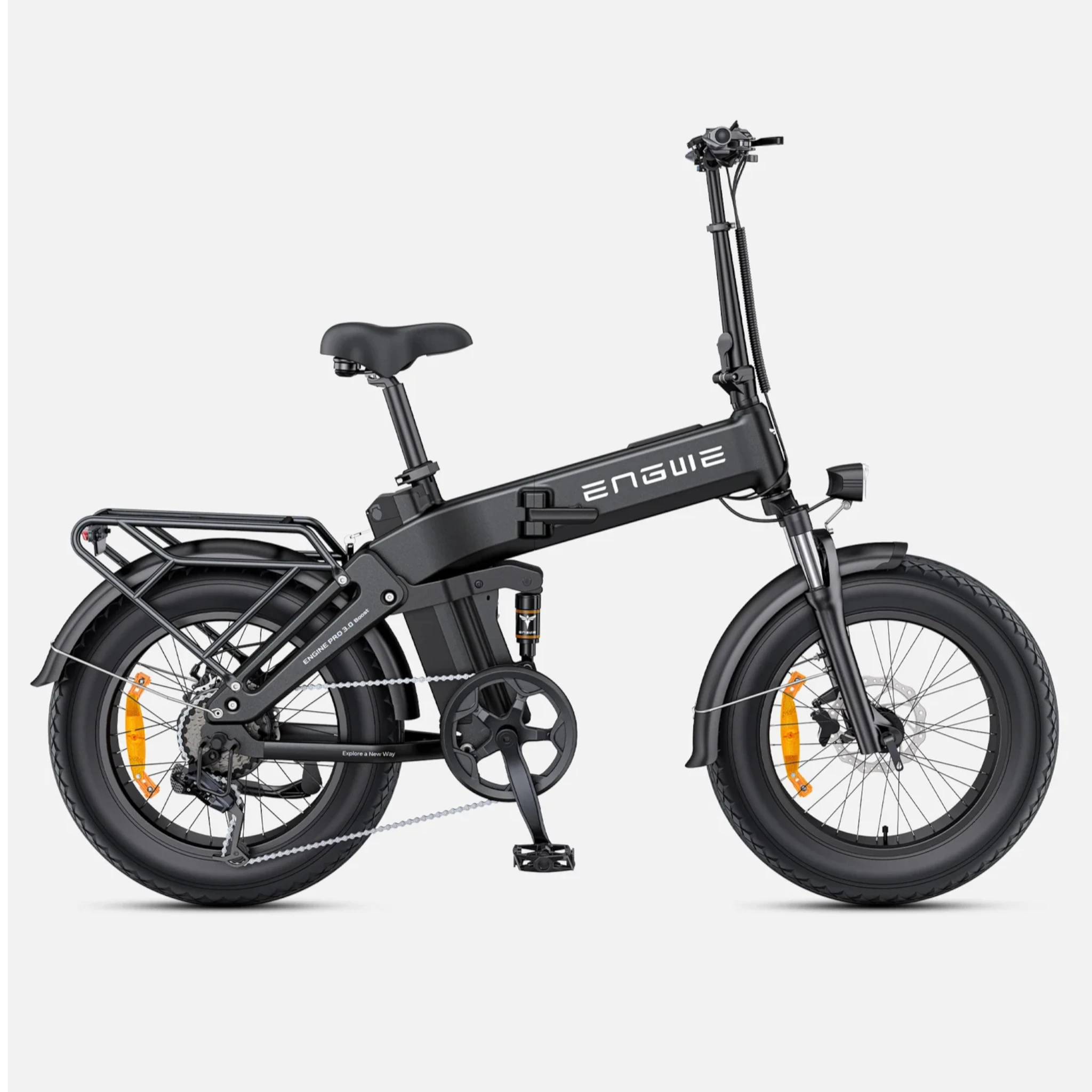 ENGWE Engine Pro 3.0 Boost – Bicicletta Elettrica Pieghevole, 250W, 90Nm, Batteria Samsung 130km