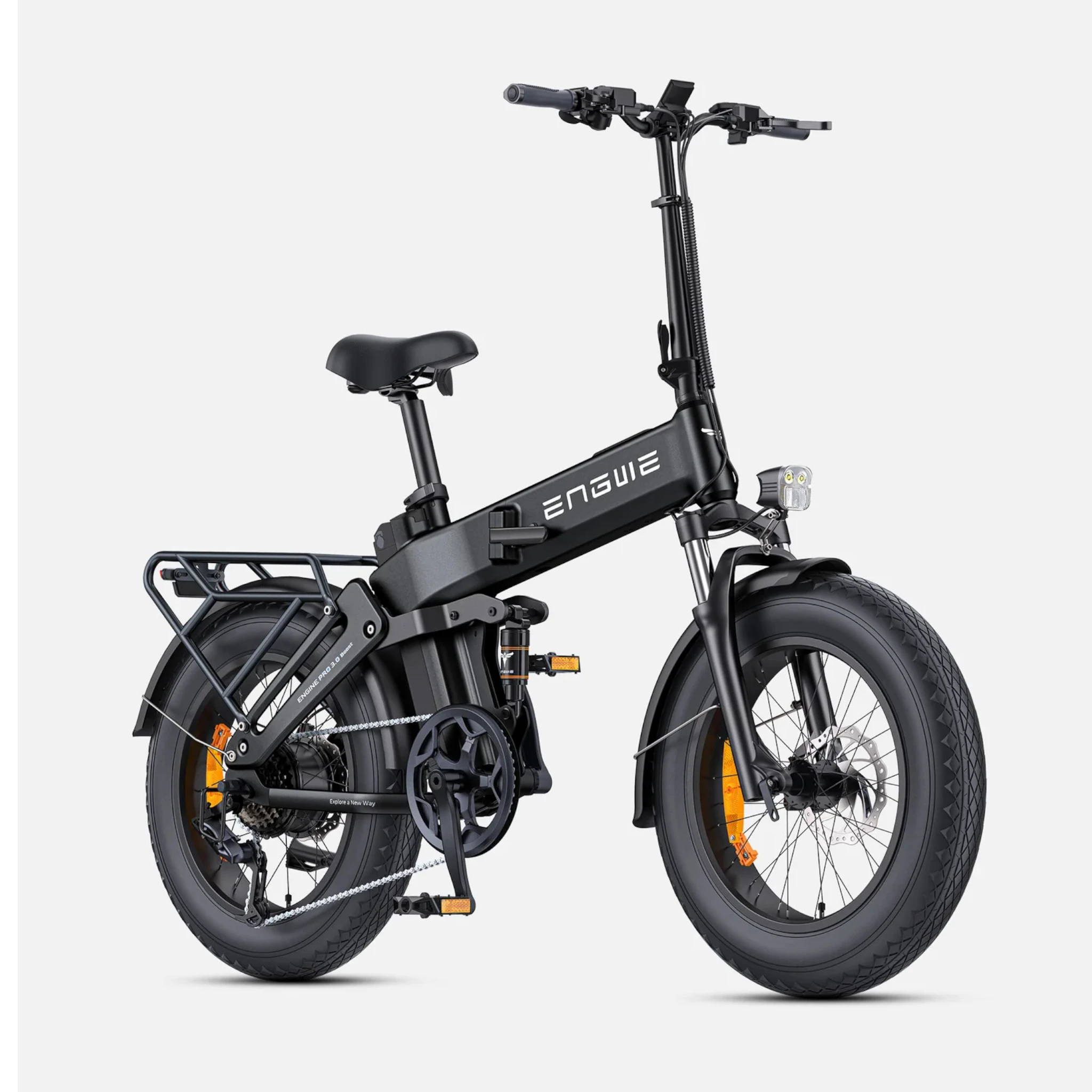 ENGWE Engine Pro 3.0 Boost – Bicicletta Elettrica Pieghevole, 250W, 90Nm, Batteria Samsung 130km