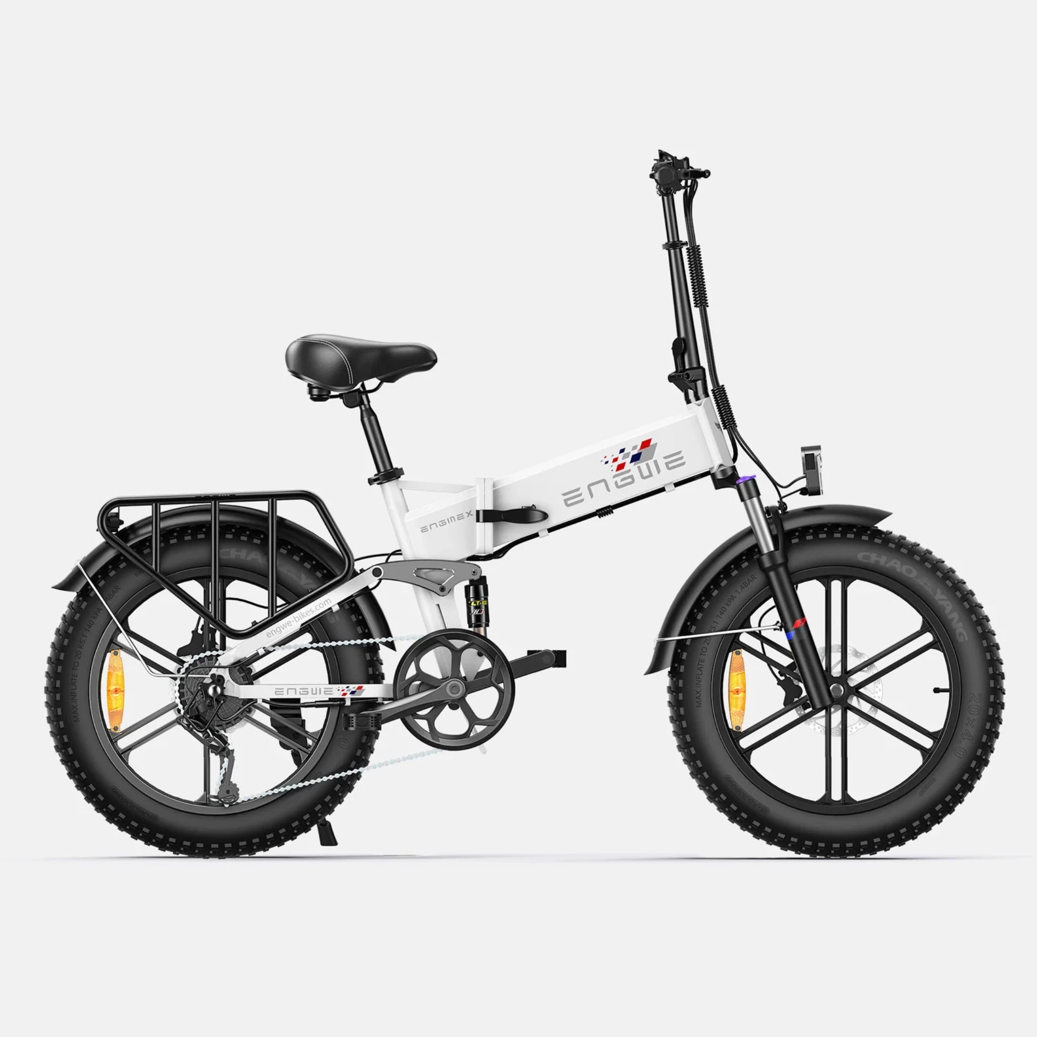 ENGWE ENGINE X Bici Elettrica Pieghevole 250W 48V – con Doppia Sospensione, Autonomia fino a 100 km