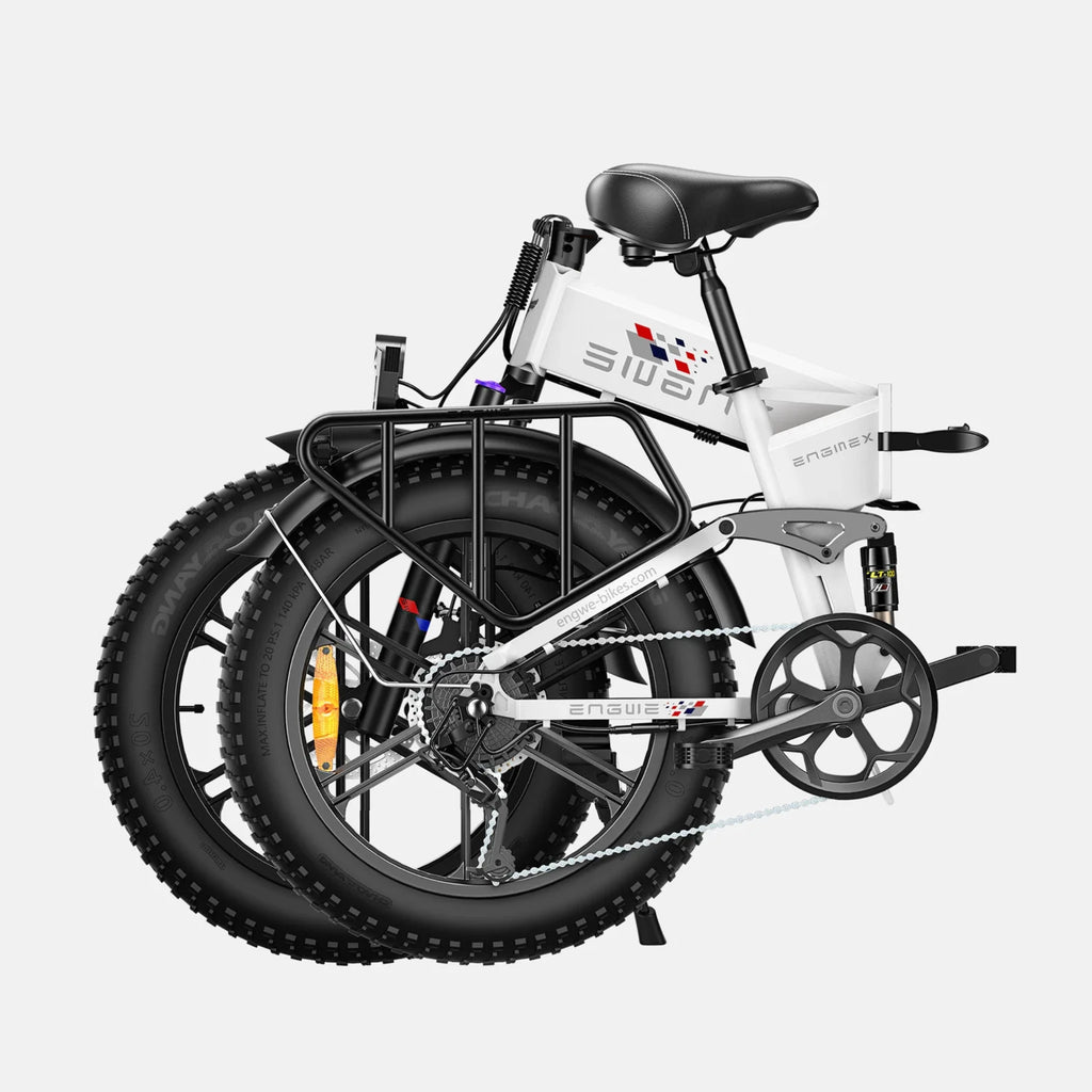 ENGWE ENGINE X Bici Elettrica Pieghevole 250W 48V – con Doppia Sospensione, Autonomia fino a 100 km