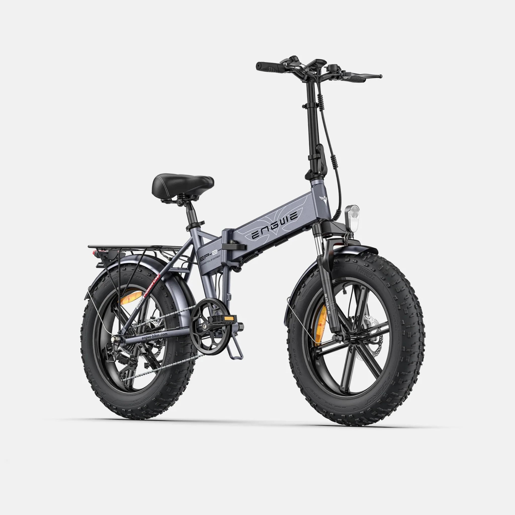 ENGWE EP-2 PRO Bici Elettrica Pieghevole 250W 48V – Fat Bike 20” Off Road, Autonomia fino a 120 km