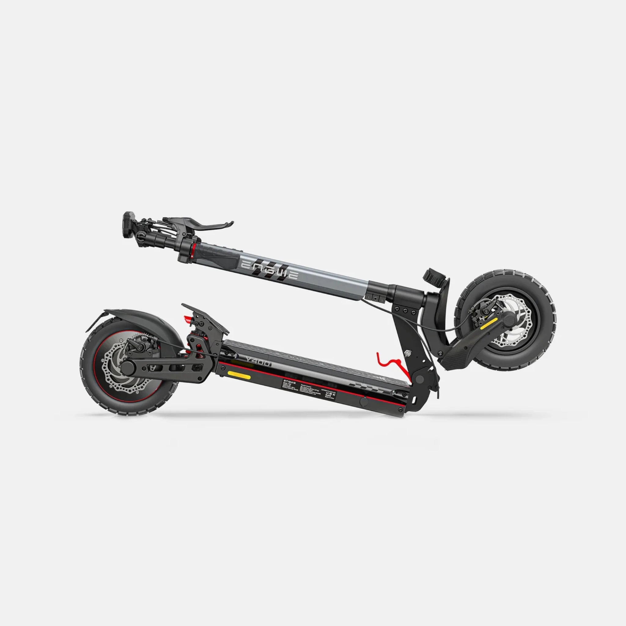 Monopattino Elettrico ENGWE Y400 – Motore 500W (Peak 750W), Autonomia 40km, Ruote 10", Pieghevole