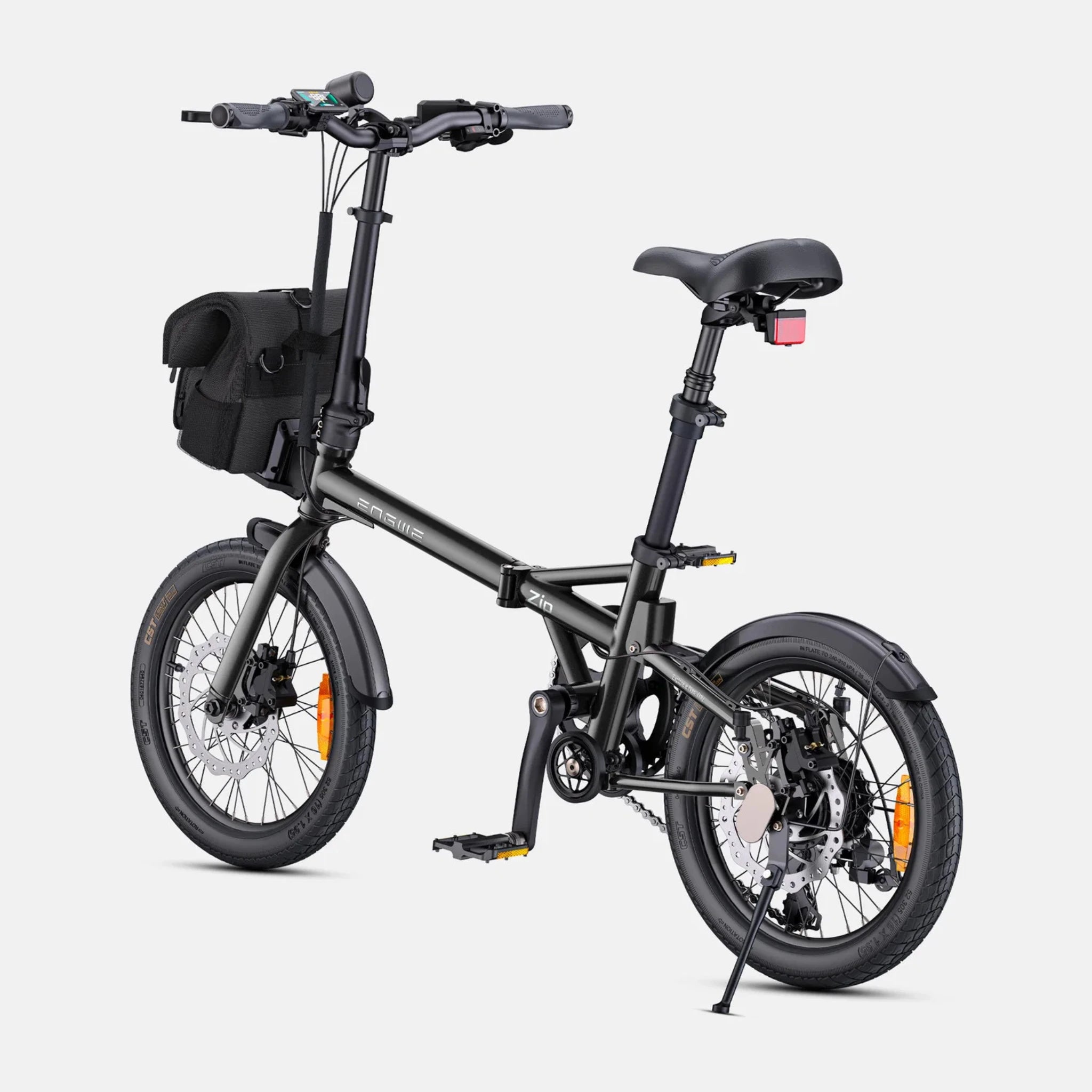 ENGWE ZIP Bicicletta Elettrica Pieghevole 250W con Sensore di Coppia, Freni Idraulici e Batteria LG 36V 10Ah – Autonomia fino a 120 km | Garanzia Italiana