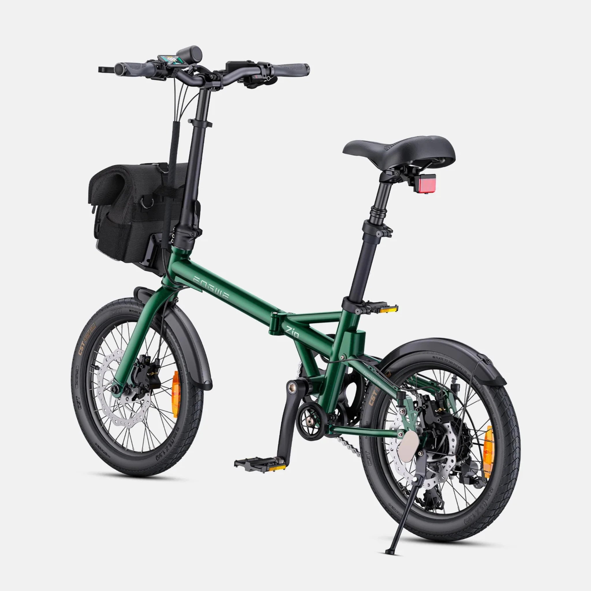 ENGWE ZIP Bicicletta Elettrica Pieghevole 250W con Sensore di Coppia, Freni Idraulici e Batteria LG 36V 10Ah – Autonomia fino a 120 km | Garanzia Italiana