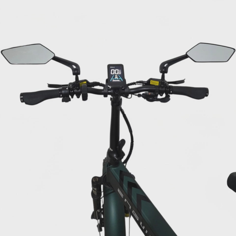 Specchietti retrovisori Regolabile 360° ad Alta Visibilità per Bicicletta e monopattini elettrici