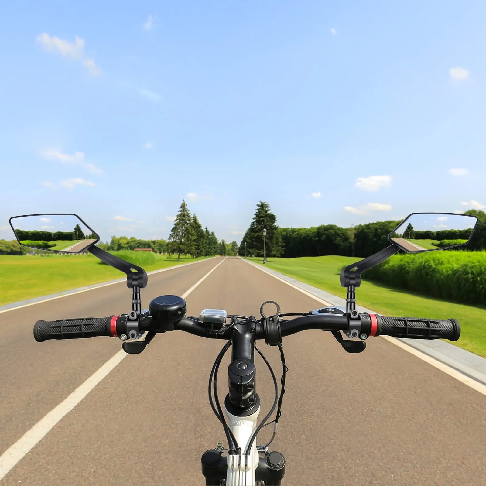 2 Pezzi Specchietti Bici 360°, Regolabile Ruotabile Specchietto Retrovisore, Universale 2 Pezzi Specchietti Bici 360°, Regolabile Ruotabile Specchietto Retrovisore, Universale